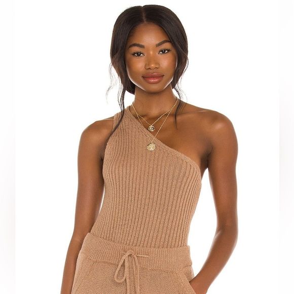 REVOLVE Tops - One Grey Day Nolan Tank - Falafel